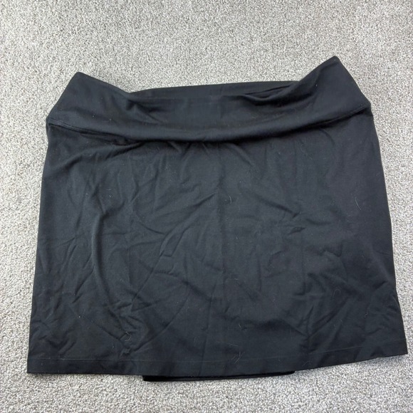 Woolx Monroe Merino Wool Skirt Black Size 2X Active Hiking Skirt Activewear - Picture 6 of 6